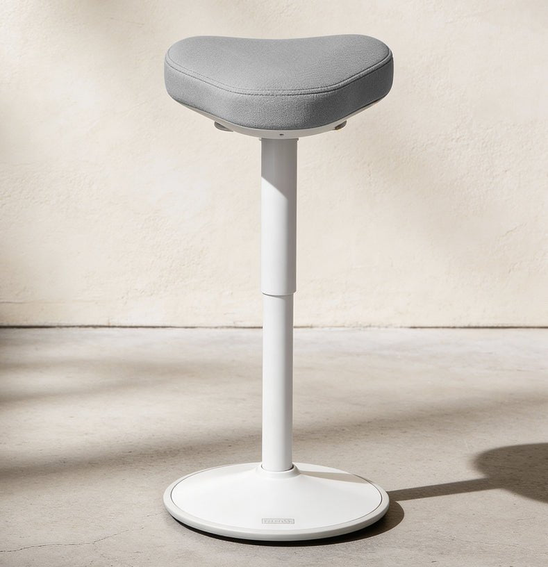 CLOUVOU Nexus (47 - 64 cm) - Ergonomischer Hocker - Clouvou Grau