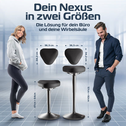 CLOUVOU Nexus - ergonomischer Hocker „Eine stilvolle neue Art des Sitzens“ - Clouvou 
