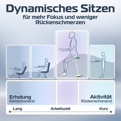 CLOUVOU Nexus - ergonomischer Hocker „Eine stilvolle neue Art des Sitzens“ - Clouvou