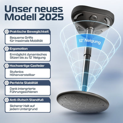 CLOUVOU Nexus - ergonomischer Hocker „Eine stilvolle neue Art des Sitzens“ - Clouvou 