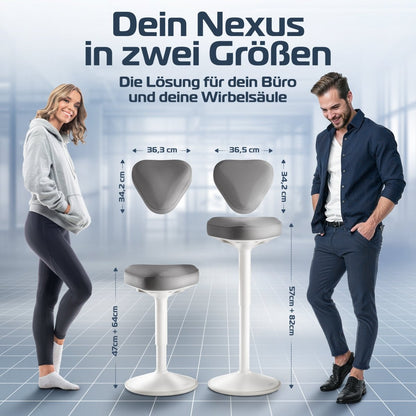CLOUVOU Nexus - ergonomischer Hocker „Eine stilvolle neue Art des Sitzens“ - Clouvou