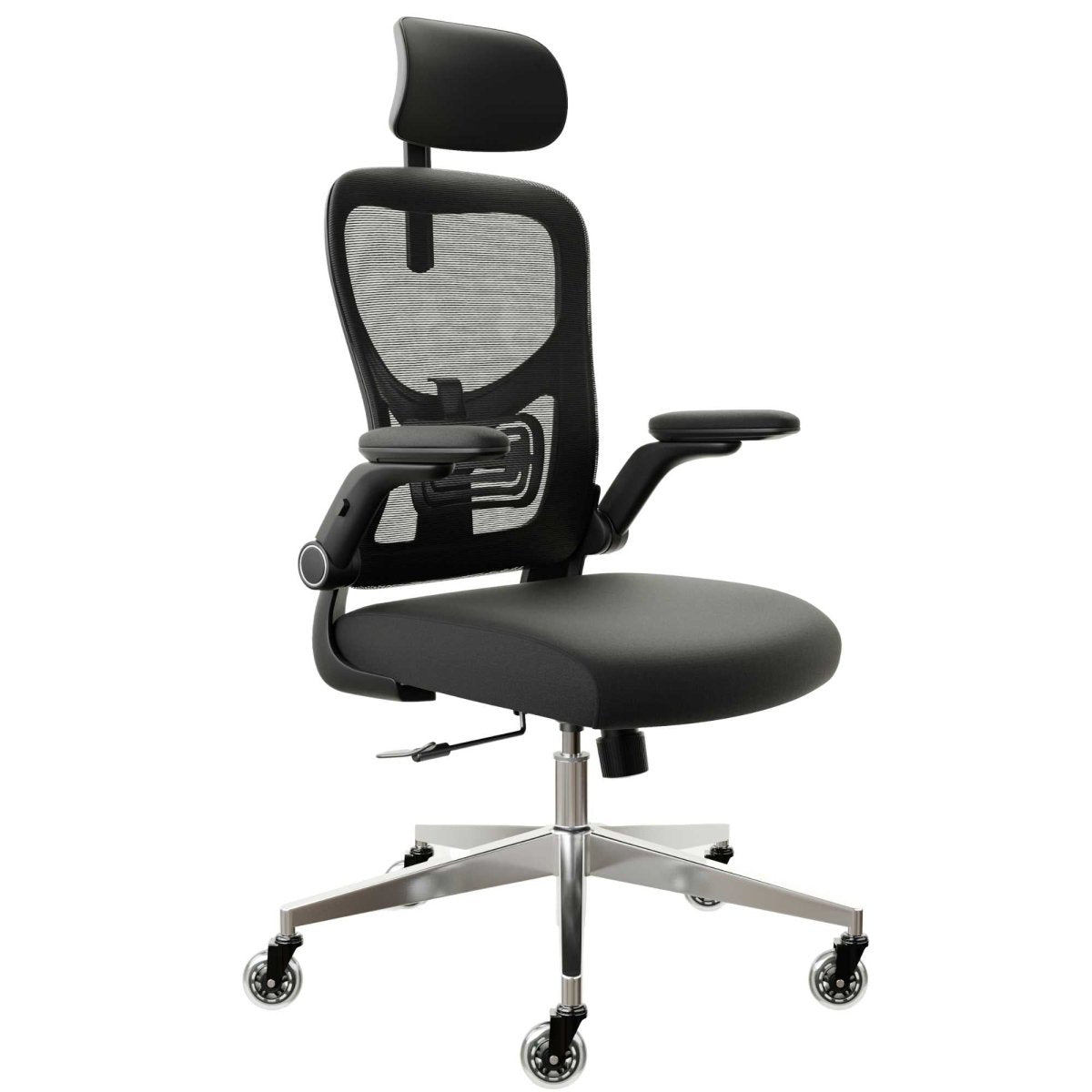 CLOUVOU SmartSeat – Ergonomischer preiswerter Bürostuhl - Clouvou Schwarz